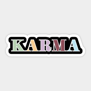 Eras Tour Karma Sticker